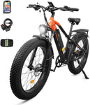 ZUN Electric Bike 1000W Motor Fat Tire 26x4 Mountain Bike[Unable to ship on weekends, please place 78607781