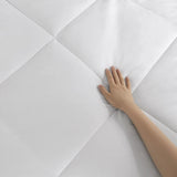 Full/Queen Oversized Down Alt Comforter with HeiQ Smart Temp Treatment B03595077