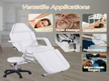 Massage Salon Tattoo Chair with Two Trays Esthetician Bed with Hydraulic Stool,Multi-Purpose W1422132167