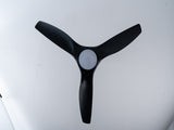52 Inch ABS Blades Ceiling Fan With Light Kit ,DC 6 Speed ,Remote W3775P464129