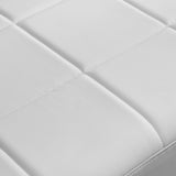 57.9" Width Modern Upholstery Faux Bonded Leather Loveseat Sofa Living Room Accent Love Seats W1117142873