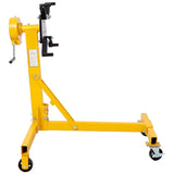 1000lbs Folding Engine Stand,Geared Rotating Head,360 Degree Adjustable Mounting Head,Yellow Color W465P265566