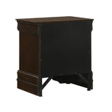 MDF Nightstand with 2 Drawers, Cappuccino B016P254522