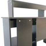 General Style Modern E1 15MM Chipboard Computer Desk Black 06309661