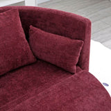 ZUN Foldable Sleeper sofa bed, Floor Chair Bed,multi-functional, circular bed, adjustable Futon W1117P174858
