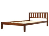 Wood Platform Bed with Headboard/Wood Slat Support.Twin WF191770AAD