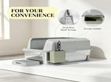 High Sided Stainless Steel Litter Box Anti-Urine Leakage, Non-Sticky, Complete with Metal & 57834585