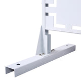 Outdoor & Indoor Privacy Metal Privacy 76" H48" W, Freestanding Decorative Privacy W465P193207