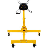 1000lbs Folding Engine Stand,Geared Rotating Head,360 Degree Adjustable Mounting Head,Yellow Color W465P265566