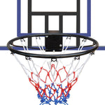 ZUN Wall-mounted basketball hoop, 45 x 29 inches shatterproof back, folding hoop, durable hoop and 99912483