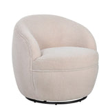 Galleria 360 Swivel Teddy Sherpa Barrel Chair T2574P241341