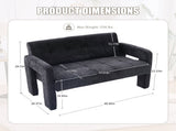 Nordic Modern Double Armchair Living Room & Bedroom Compact Upholstered Sofa Leisure Sofa 18034606