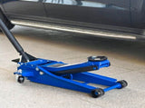 3T Heavy Duty Horizontal Double Pump Floor Jack Foot Model,and Steel Racing Floor Jack with Dual W1102P154832