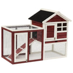 ZUN Small Animal Cage /Rabbit Hutch （Prohibited by WalMart） 31049947