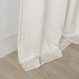 Tonal Printed Faux Silk Total Blackout Curtain Panel Pair B03599834
