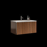 U047-Etna30W-305 Etna 30" Striped Walnut Bathroom Vanity with White Ceramic Sink, Wall Mounted W1865128397