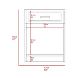 Phoenix Linen Cabinet, Four Shelves B128P148959