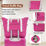 Hardshell Luggage Sets with Bags Lightweight Suitcase Double Spinner Wheels with TSA Lock ,Single N732P193484H