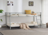 Twin Size Metal Bunk Bed for Kids Teens Adults, Heavy Duty Metal Bunk Bed with 15768305