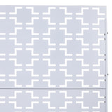 Outdoor & Indoor Privacy Metal Privacy 76" H48" W, Freestanding Decorative Privacy W465P193207