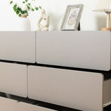 ZUN Drawer dresser cabinet,Sideboard,bar cabinet,Buffet server console,table storge cabinets,Flat out 07575633