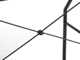 Over-the-Toilet Steel Storage Unit with 3 Shelves and Liners, Matte Black 70937258