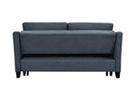 ZUN 69"3 in 1 Convertible Queen Sleeper Sofa Bed, Modern Fabric Loveseat Futon Sofa Couch w/Pullout Bed, W1417132013