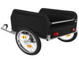 Heavy-Duty Bike Cargo Trailer with Removable Waterproof Cover 88 lbs Capacity, 16" All-Terrain 12431568