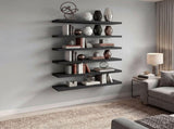 42" x 10" Floating Wall Shelf, Wall-Mounted Display Ledge for Living Room, Bedroom or Office Storage B200P604627