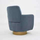 360 degree rotating sofa armchair cotton linen skin friendly fabric Ergonomic design Living room W2113P235640