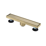 12 Inches Linear Shower Drain, Included Hair Strainer and Leveling Feet W928P199160