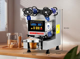 Cup Sealing Machine, Fully Automatic Cup Sealer Machine, Electric Cup Sealing Machine with LCD 98558270