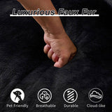 Giant Bean Bag Couch for Adults, Ultra Soft Fluffy Loveseat Bean Bag Sofa, Oversized Chase Lounge 58247801