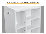 2 Drawers 1 Shelf 6-Shelf BedsideTable US Standard Power Supply 87312539