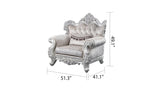 Melrose Traditional Chair champagne with silver brush B009138495