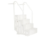 85*68*198cm PE Swimming Pool Escalator White 93765425