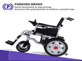 500W Dual Motor Electric Wheelchair Folding Mobility Aid Motorized Wheelchair 52869341