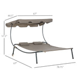 ZUN Folding Lounge Chairs / beach chair （Prohibited by WalMart） 43367783