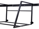 Heavy Duty Adjustable Garage Wall Multi-Tire Rack Storage, Black W465121328