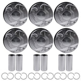 6Pcs Pistons Kit For Jeep Grand Cherokee VW Routan Chrysler 200 300 Town & Country Dodge Durango Ram 16662447