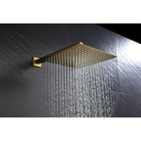 ZUN 10" Rain Shower Head Systems Wall Mounted Shower W2287140903