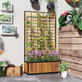 Wooden Raised Garden Bed 86920178