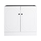 36" Freestanding Bathroom Vanity & 2 Soft-Close Cabinet Doors -Excluding Sink W999P241066
