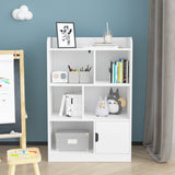 ZUN Kids Bookcase, Bookshelf with 6 Compartments, Freestanding Shelves and Cube Organizer, for Bedroom W808P171979