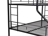 Twin Over FULL Metal Bunk Bed , No Box Spring Needed, Large Under Bed Storage, Easy Assemble W311P297434