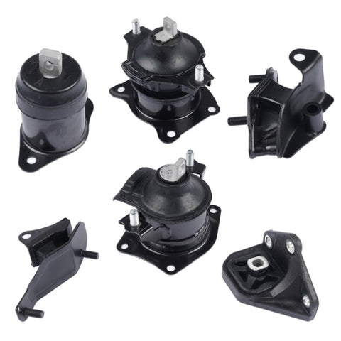 ZUN Set of 6 Engine Motor & Mount A4517 A4516 for Honda Accord 2.4L 2003-2007 Auto 05749091