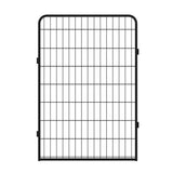 ZUN 8 Panels Heavy Duty Metal Playpen with door,39.37"H Dog Fence Pet Exercise Pen for Outdoor, Indoor W2181P191361