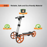Kids Balance Bike and Scooter Kit 28.74"x12.99"x20.87", Silver 47072620