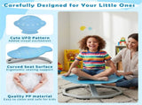 Light blue children's sensory rotating chair 360 &deg rotation, 220 pound capacity, planetary 95774985