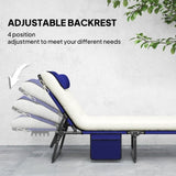 Folding Chaise Lounge /Pool Chair / beach chair Camping Chairs 41933583